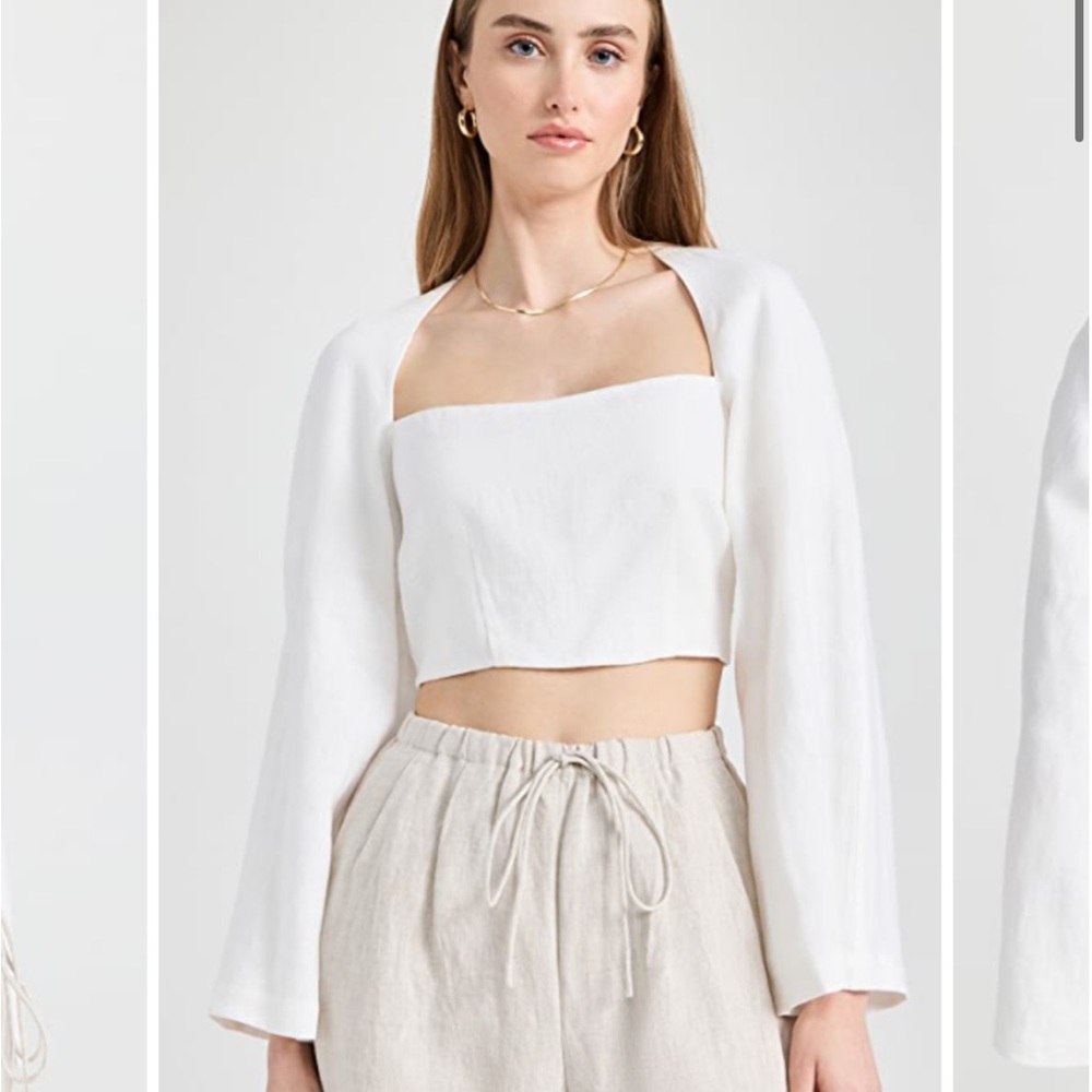 NWT Mara Hoffman Julia Top Size 6